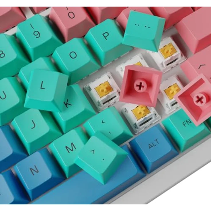 Glorious PC Gaming Race GPBT ISO DE-Layout Tastenkappen für Mechanische Tastatur, aus Ultra-Haltbarem PBT-Kunststoff – Bild 3