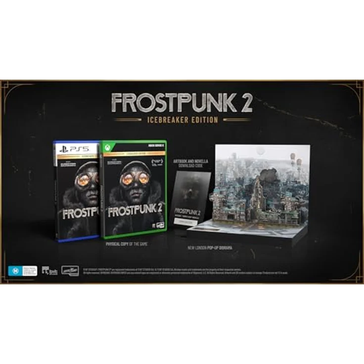 Skybound Frostpunk 2 - ICEBREAKER EDITION für Playstation 5, inklusive Pop-up-Diorama, Artbook und Erzählung „Warm Flesh“ – Bild 2