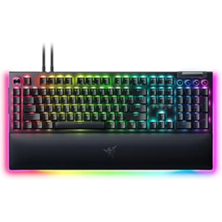 RAZER BlackWidow V4 Pro PC-Tastatur, Einzeltastenbeleuchtung und faszinierende Unterbodenbeleuchtung, schwarz – Bild 2