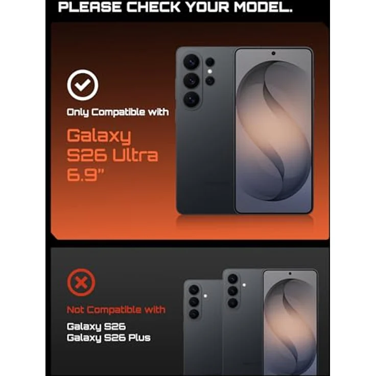 SUPCASE UBPro Mag, Outdoor Handyhülle für Samsung Galaxy S26 Ultra mit integrierten Displayschutz und MagSafe, Cobal – Bild 2
