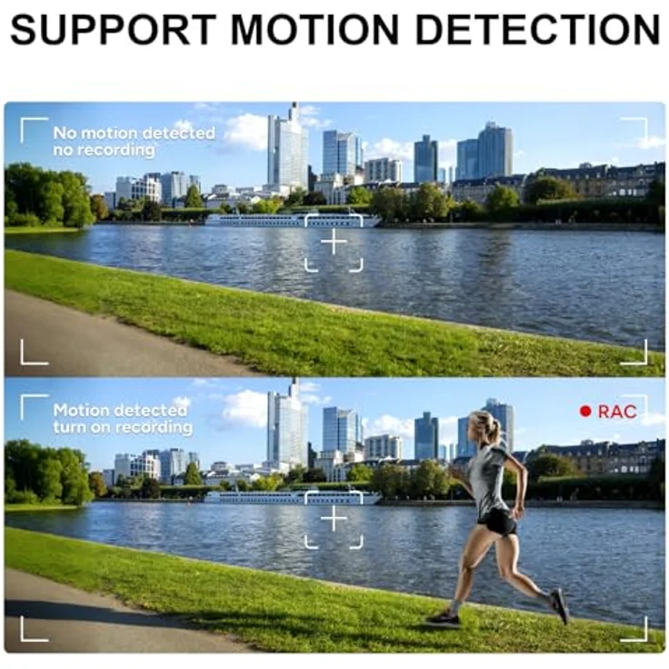 SJCAM SJ20 Action Cam, 4K30FPS Dual Objektiv mit Super Nachtsicht, Dual Touchscreen, 40M wasserdicht, Red Dot Gewinner 2023 – Bild 5