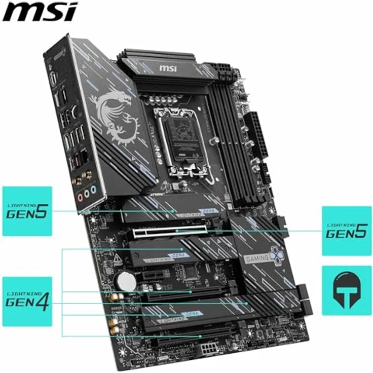 MSI Z890 Gaming Plus WiFi, Mainboard mit WiFi-Funktion – Bild 5