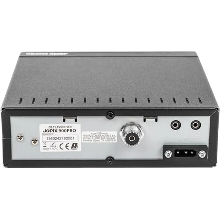 PNI JOPIX 900PRO 40CH CB-Funkstation, AM/FM, 4W, ASQ, 12-24V – Bild 4