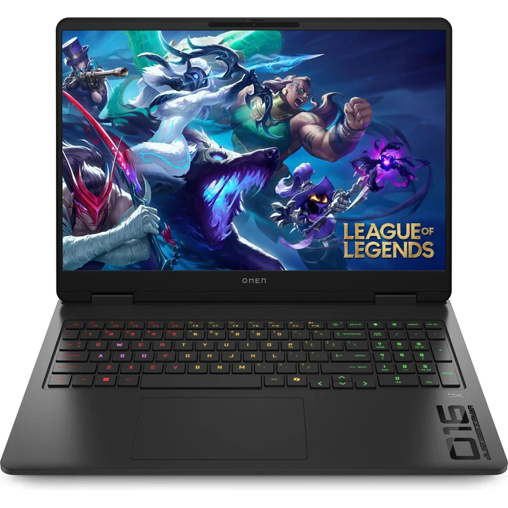 HP Omen 16-ap0192ng, Gaming Notebook mit RTX 5070, AMD Ryzen 9 8940HX, 16 GB RAM, 1000 GB SSD, Schwarz – Bild 1