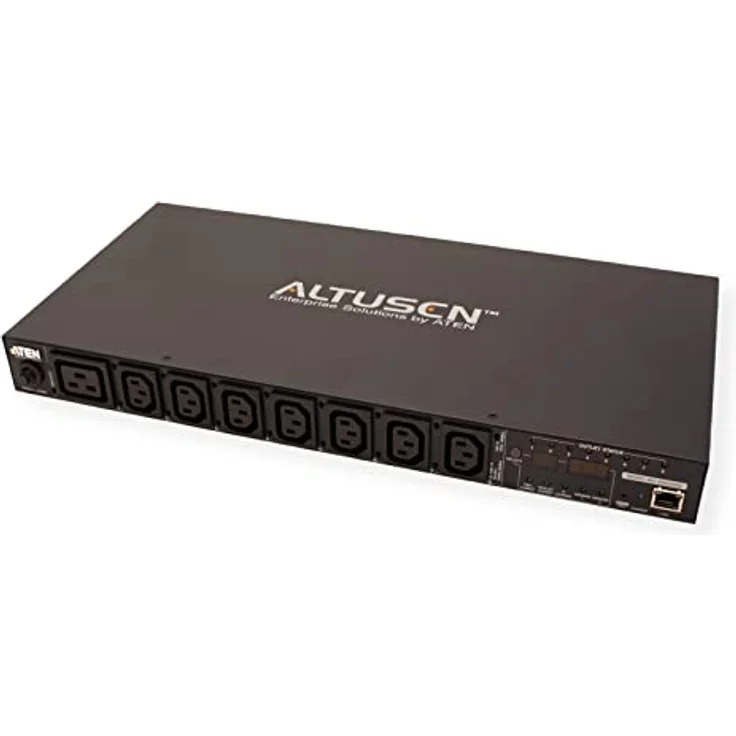 Aten IP Power Switch, Steckdosenleiste mit 8 AC-Ausgängen, intelligentes Versorgungsmanagement und Echtzeitüberwachung – Bild 2