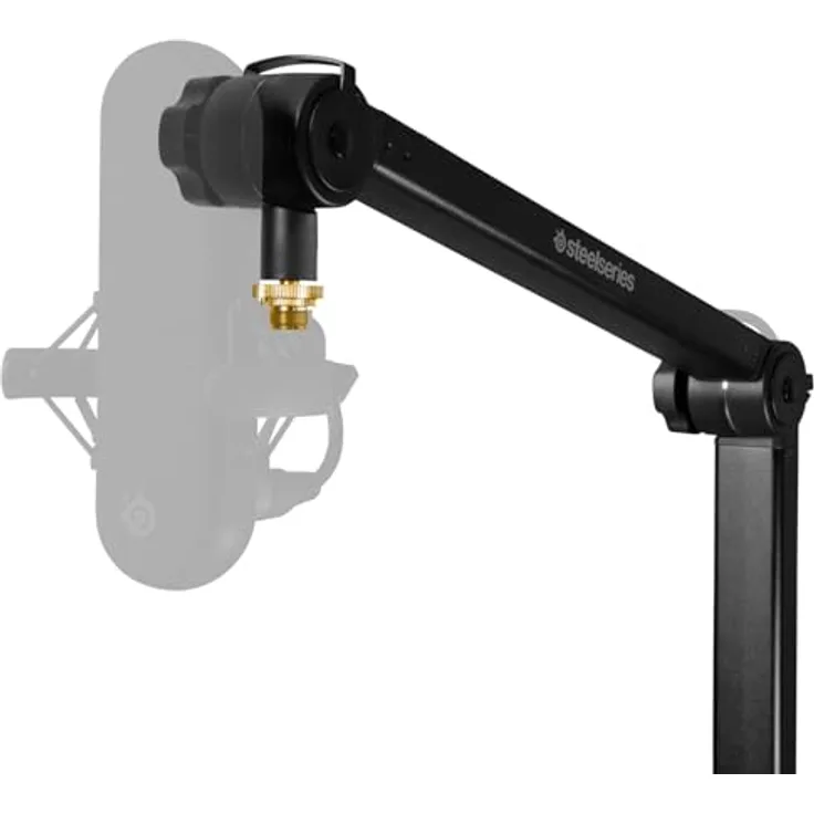 SteelSeries Alias/Alias Pro Mikrofon-Schwenkarm – 360-Grad-Drehung, Tischklemme, faltbares Design