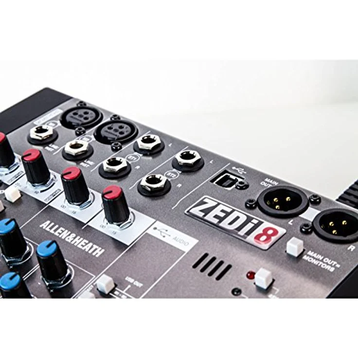 Allen & Heath ZEDi8, Analog Mixer mit 2 Mic/Line, 2 Stereo und 2 DI-Eingängen – Bild 4