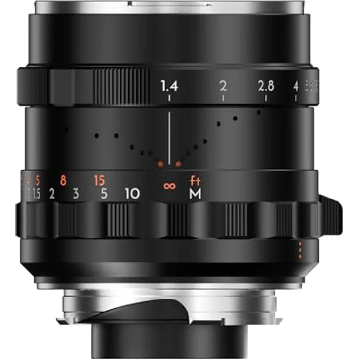 THYPOCH Simera 28mm f1.4 Vollformat Objektiv für Leica M Mount - Focus Tab - Type II - Schwarz, Bokeh mit großer Blendenöffnung