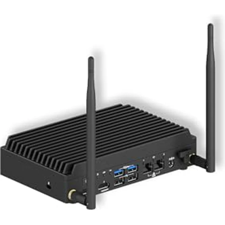 ASUS NUC 13 Rugged Tall Kit - Atom x7 x7425E, Kompakter Barebone-PC mit Quad-Core, 64 GB eMMC, bis zu 16 GB DDR5 RAM, Wi-Fi 6E, Bluetooth 5.3 – Bild 2