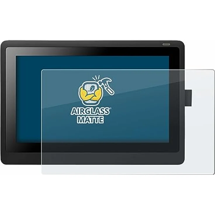 BROTECT Entspiegelungs-Panzerglasfolie für Wacom Cintiq 16 Schutzglas Schutz-Folie Matt [Extrem Kratzfest 9H, Anti-Reflex, Anti-Fingerprint] – Bild 1