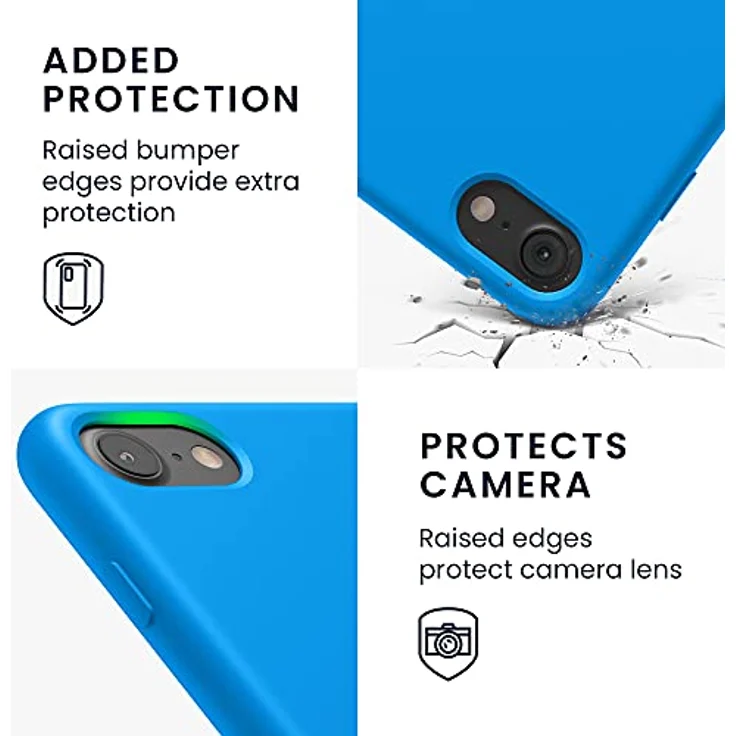 kwmobile Handyhülle, Hülle für Apple iPhone 7 - 8 - SE (2020) - TPU Silikon Handy Schutzhülle Cover Case – Bild 3
