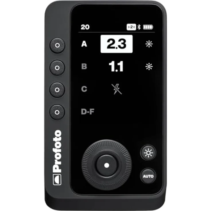 Profoto Connect Pro Canon, Bluetooth Fernauslöser mit 100 Kanälen, intuitivem Display und wiederaufladbaren Akkus, schwarz – Bild 2