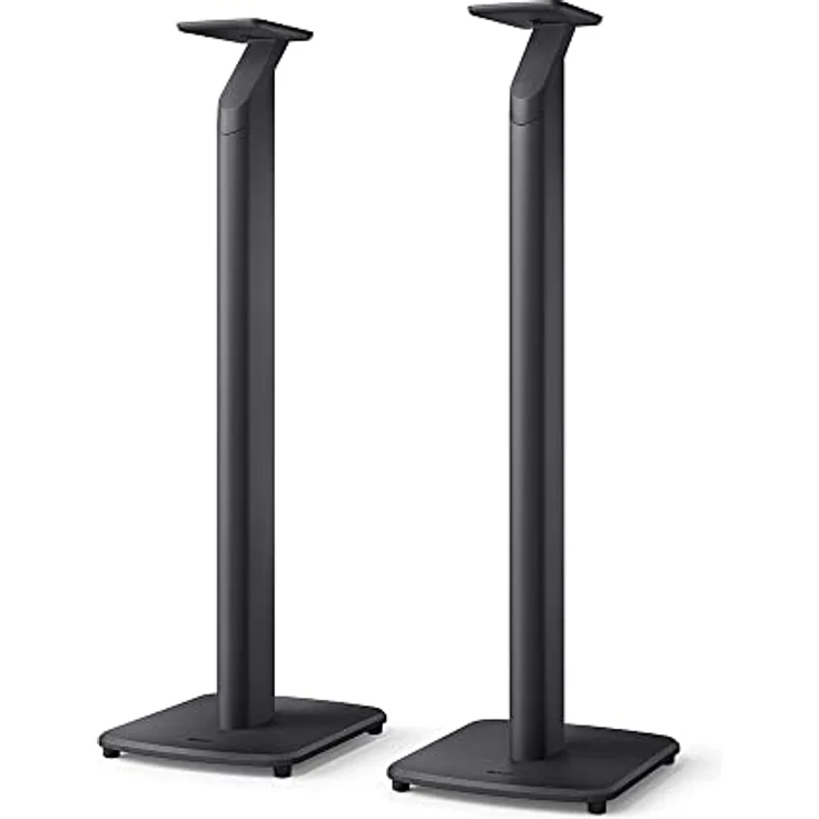 KEF S1 Standfuß für LSX- und LSX II-Aktivlautsprecher, Paar, Grau, mit integriertem Kabelmanagement und einstellbaren Gummifüßen – Bild 2