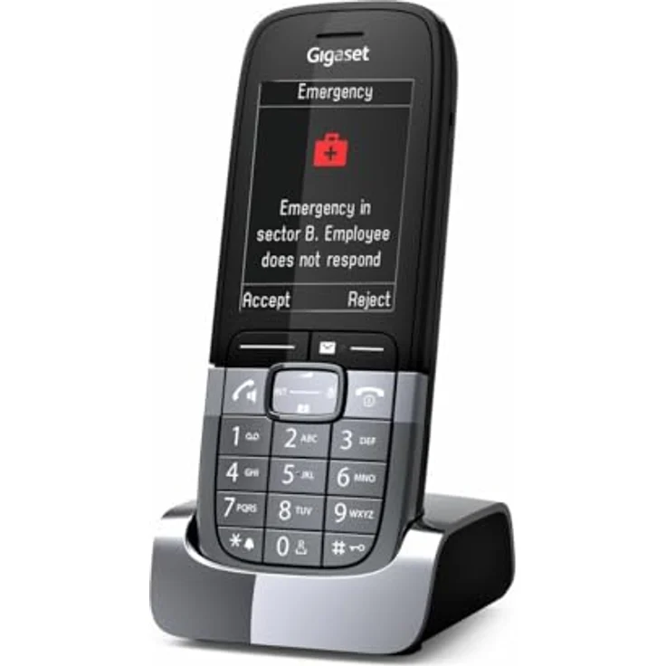 Gigaset SL850H PRO DECT Mobilteil, Schnurlostelefon mit 2,4-Zoll Farbdisplay, Bluetooth 5.1, Titan – Bild 3