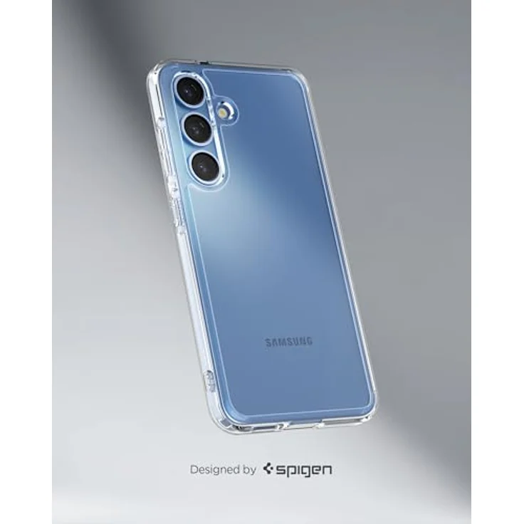 Spigen Ultra Hybrid Hülle Kompatibel mit Samsung Galaxy S25 -Crystal Clear, PC Platte und TPU-Rahmen, Schutzrand für Display und Kamera, Air Cushion Technologie, Maßgeschneidert für alle Anschlüsse – Bild 3
