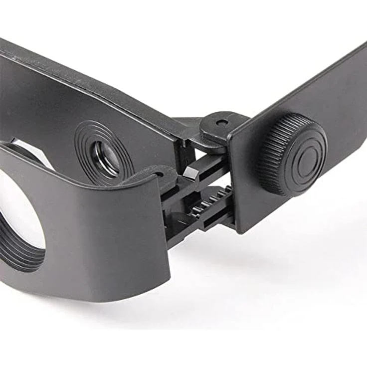 ZOOMIES Fernglasbrille Fernglas Brille Lupe Verstellbar Teleskop Angeln Tierbeobachtung Vogelbeobachtung Wandern Jagd 400% Vergrößerung – Bild 2