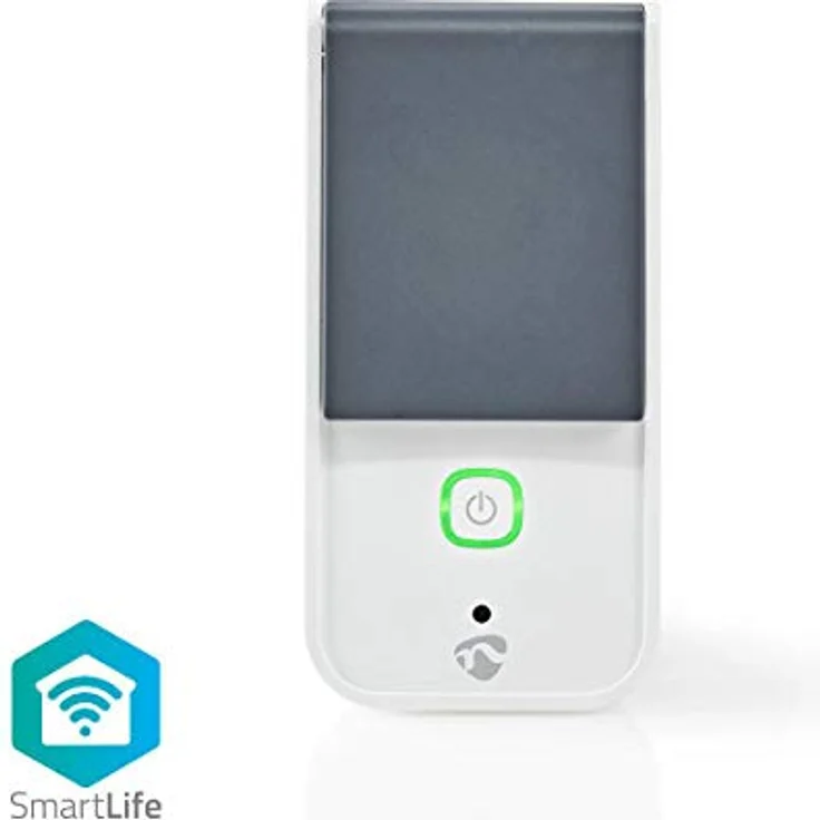 Nedis WIFIPO120EWT, Smarte WLAN Steckdose, spritzwassergeschützt, Steuerung über App und Sprachassistenten, IP44 – Bild 2