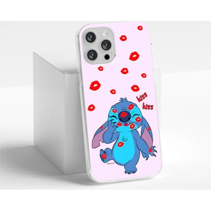 COFI 1453 Handyhülle Stitch-017 Disney Full Print Pink kompatibel mit Xiaomi Redmi Note 11 Pro 4G/5G - Flexibles TPU, erhöhte Ränder, Abriebfestigkeit – Bild 4