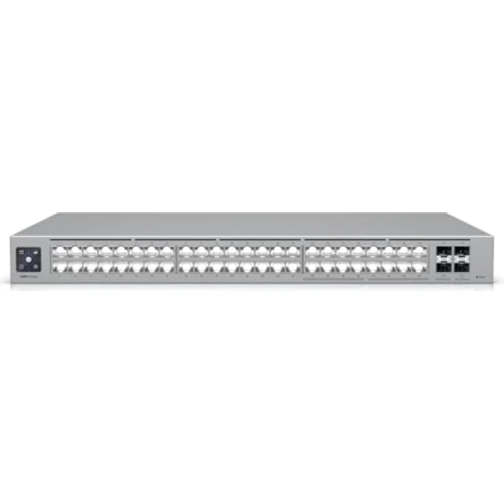 Ubiquiti UniFi USW-PRO-Max-48M RM, Switch mit 48+4P, Stapelbar, 10G-Unterstützung, Rack-Einbau, PoE – Bild 1
