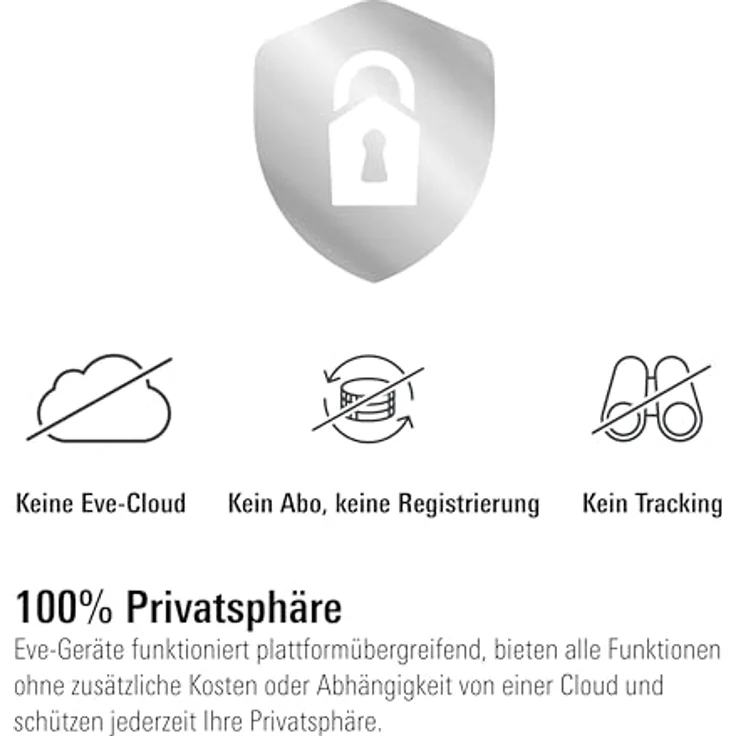 Eve Energy Outdoor, Smart Plug für Außenbereich, Steuerung per App und Sprache, Matter und Thread Unterstützung, datenschutzfreundlich – Bild 10