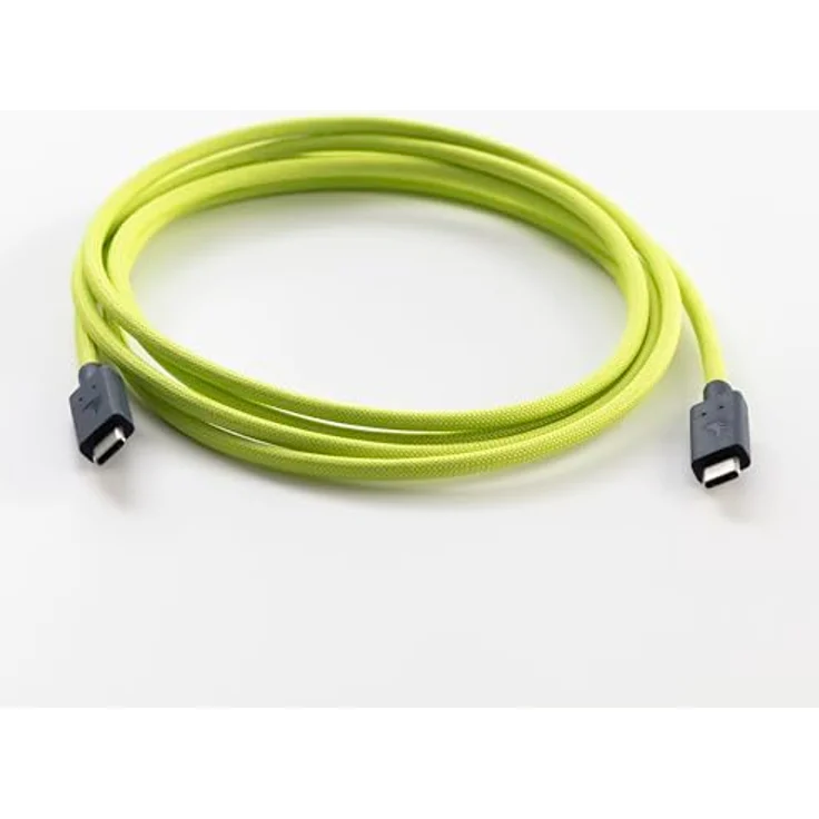 Angelbird USB-C 4.0 Solid Flex Cable, 2 m Lime, 40 Gb/s, 240 W Power Delivery, Solid Flex™ Design, kompatibel mit Solid Connect™ – Bild 3