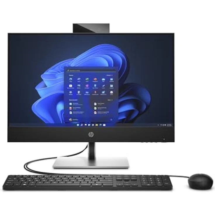 HP ProOne 440 G9, All-in-One-PC mit Intel® Core™ i3, 16 GB RAM, 512 GB SSD, 60,5 cm (23.8) Full HD, Schwarz/Silber, Windows 11 Pro, Wi-Fi 6E – Bild 4
