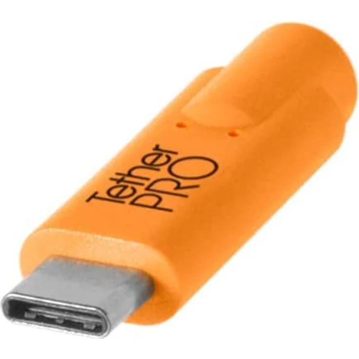 Tether Tools USB-C auf 2.0 Micro-B 5-Pin 4,60 m orange – Bild 8
