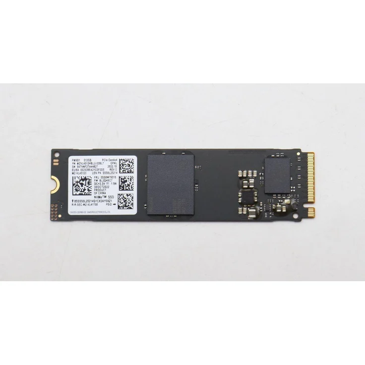 Lenovo SSD ASM 512G M.2 2280 PCIe 4.0 NVMe, Hochgeschwindigkeits-Festplatte mit 512 GB Speicherplatz