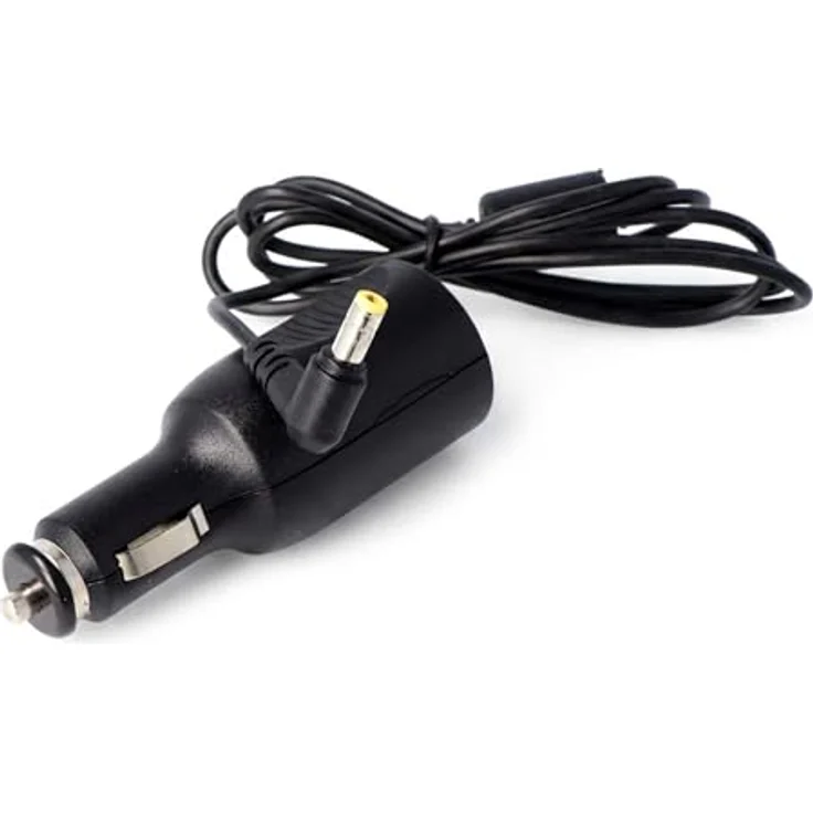 AccuCell DC/DC 12V KFZ-Netzteil, schnelles Laden, Schwarz, kompatibel mit Lenovo IdeaPad S9/S10, MSI Wind U90/U100, LG X110 – Bild 1