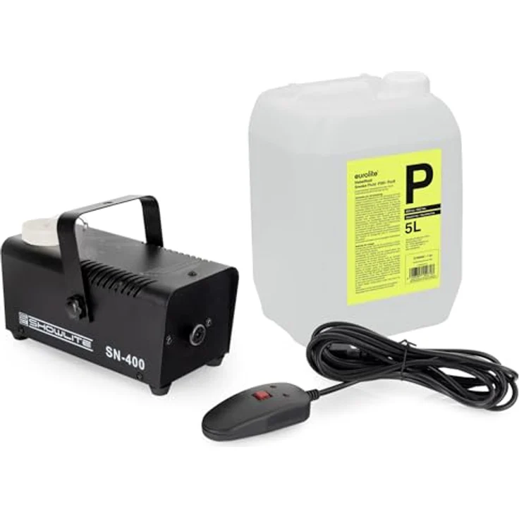 Showlite SN-400 Nebelmaschine + 5L Fluid Set – Bild 2