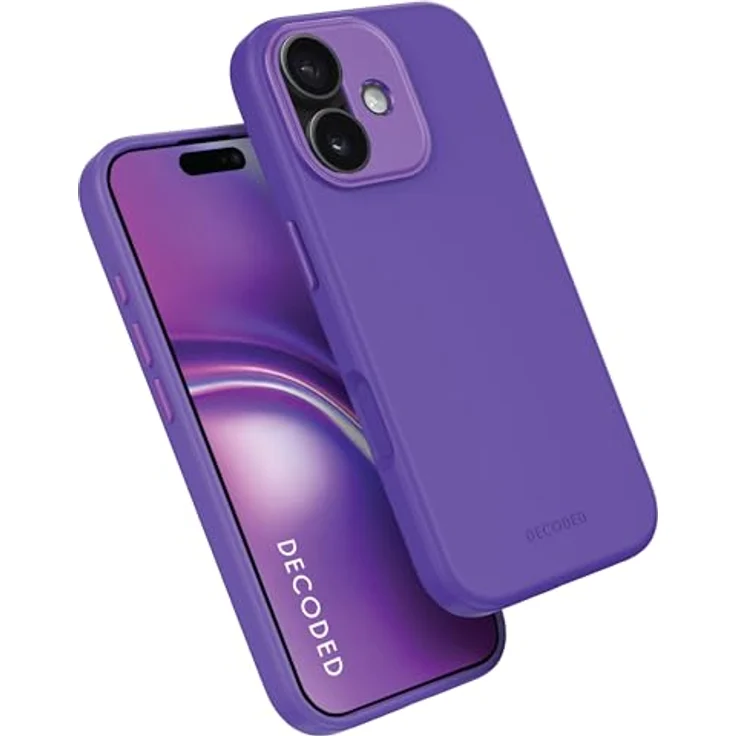 Decoded Silikonhülle iPhone 17 MagSafe, Smartphone Hülle in Violett mit optimalem Schutz – Bild 1