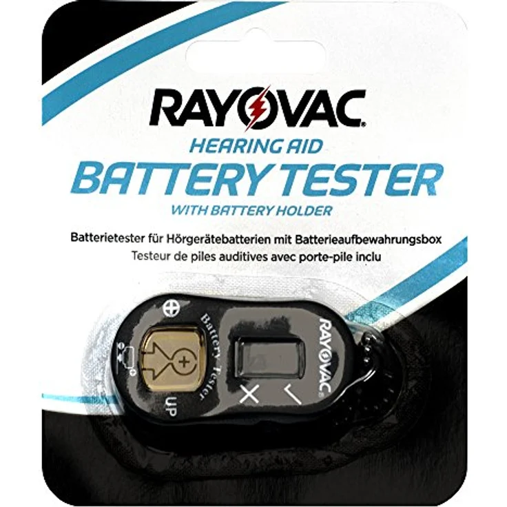 Rayovac - Tester für Hörgerätebatterien - inkl. Batterieaufbewahrungsbox – Bild 2
