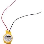 vhbw Akku kompatibel mit Bose SoundSport Pulse, Wireless Headset Kopfhörer (120mAh, 3,7V, Li-Ion) - Ersatzakku mit 120 mAh Kapazität, Lithium-Ion Zell-Typ