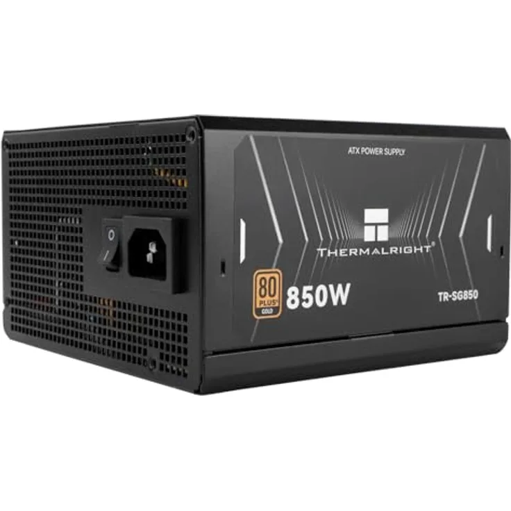 THERMALRIGHT SG850, PC-Netzteil (80+ Gold, modular, ATX 3.1, PCIe 5.1), Schwarz