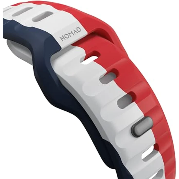 Nomad Smartwatch-Armband Sport Band 42/44/45/49mm Summer Games, atmungsaktives Fluorkautschuk Design in Paris inspiriert – Bild 7