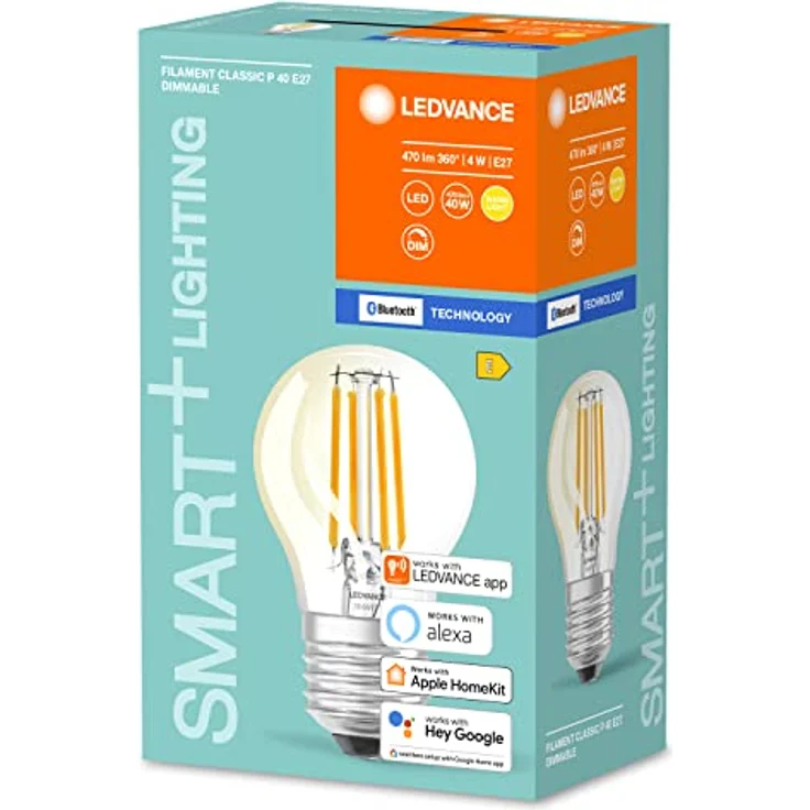 LEDVANCE SMART+ Bluetooth E27 LED Glühlampe 4W wie 40W warmweiß – Bild 3