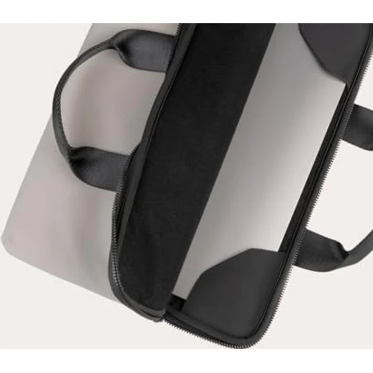 Tucano Gommo, Laptop-Tasche 14/15" für MacBook Air, wasserdichtes gummiertes Material, grau – Bild 4