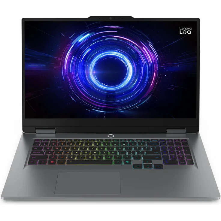 Lenovo LOQ 17IRX10, 17.3" Full HD Laptop mit Intel Core i5-13450HX, 16 GB DDR5 RAM, 1 TB SSD, grau