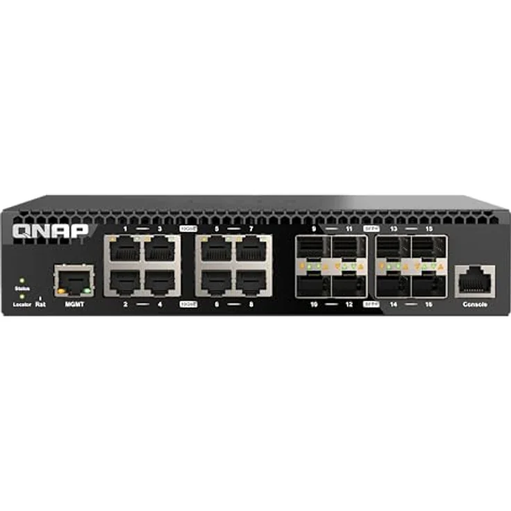 QNAP Switch QSW-M3216R-8S8T | 10 Gigabit, Managed – Bild 1