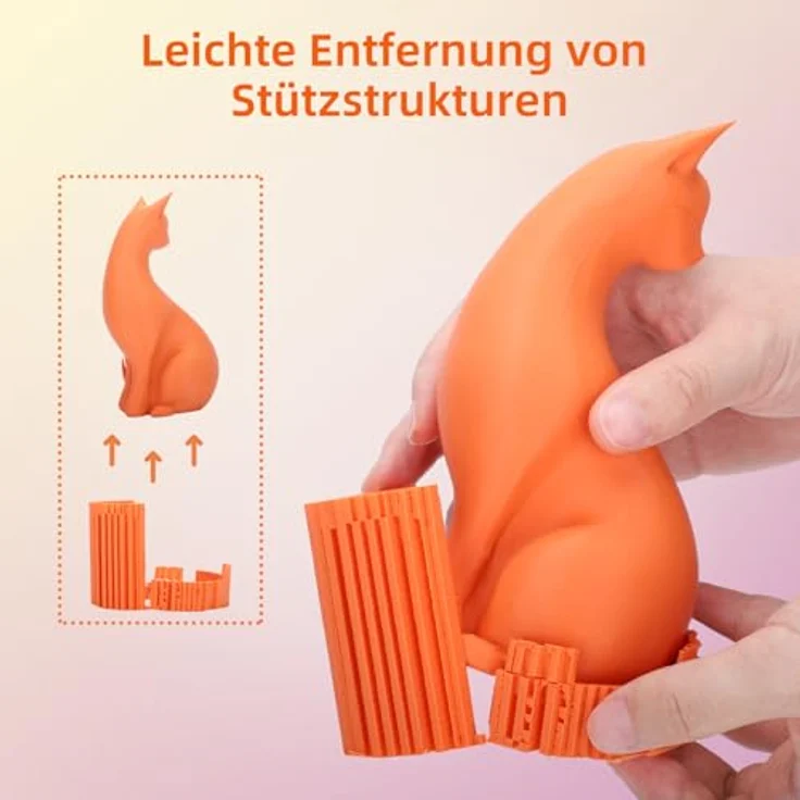 3DHoJor Matte PLA Filament Dunkelgrau, 2KG, 1.75mm, hohe Zähigkeit und matte Oberfläche – Bild 3