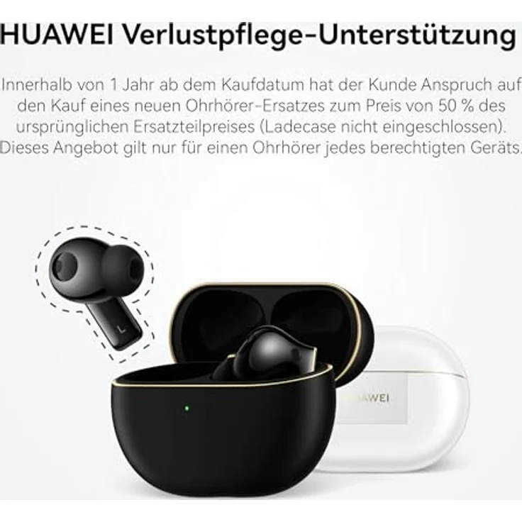 HUAWEI FreeBuds Pro 4 Wireless Earbuds, Bluetooth Headphones, Verlustfreie Klangqualität, Klare Anrufe, 33 Stunden Akkulaufzeit, Grün – Bild 2