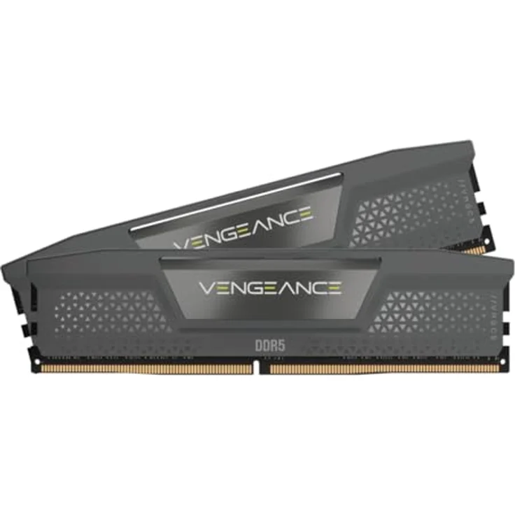 Corsair Vengeance 64GB (2x32GB) DDR5 5600 MHz, UDIMM Arbeitsspeicher mit integrierter Spannungsregelung und dualen Speicherprofilen für Intel® XMP und AMD EXPO – Bild 1