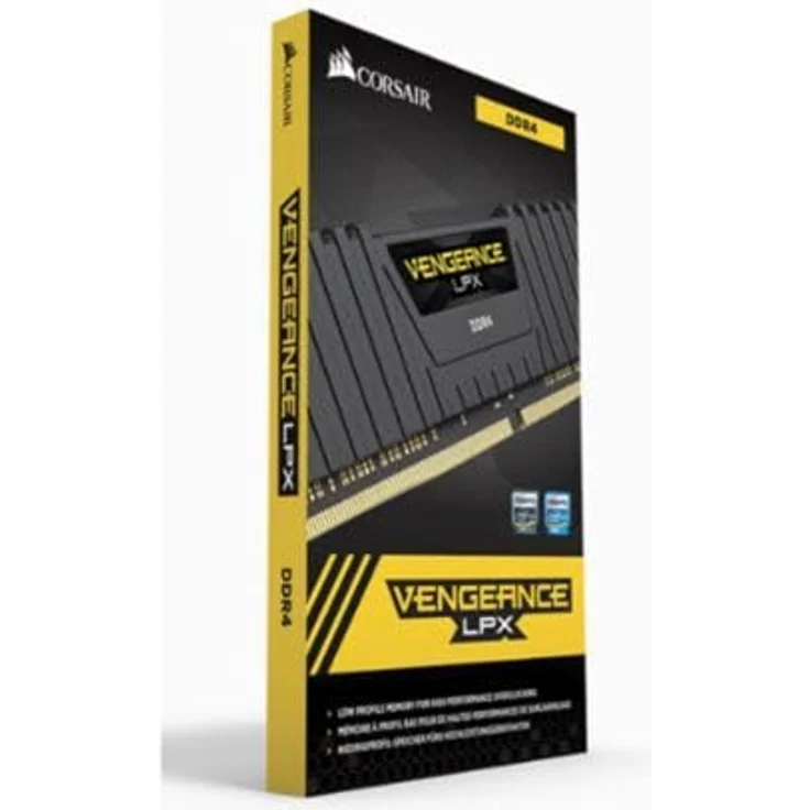 Corsair Vengeance LPX 16GB (2x8GB) DDR4 2400MHz C16 XMP 2.0 High Performance Desktop Arbeitsspeicher Kit, Schwarz - Preisvergleich – Bild 4