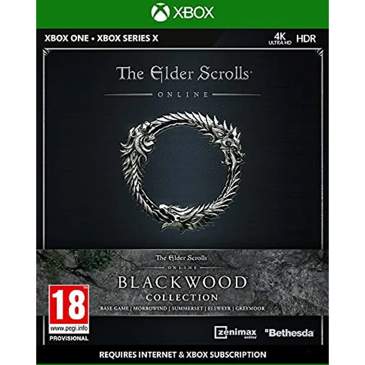 Bethesda The Elder Scrolls Online Collection: Blackwood, Xbox One/Xbox Series X Spiel mit umfangreicher Erweiterung und Abenteuerinhalten