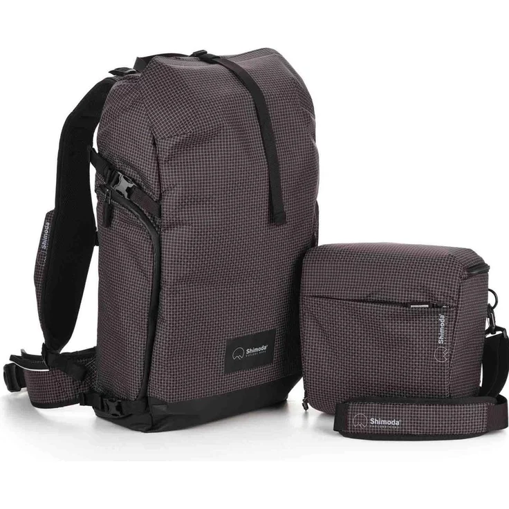 Shimoda Snuittas Toploader Medium, Kameratasche aus wasserabweisendem Nylongewebe mit anpassbaren Trennwänden, Schwarz