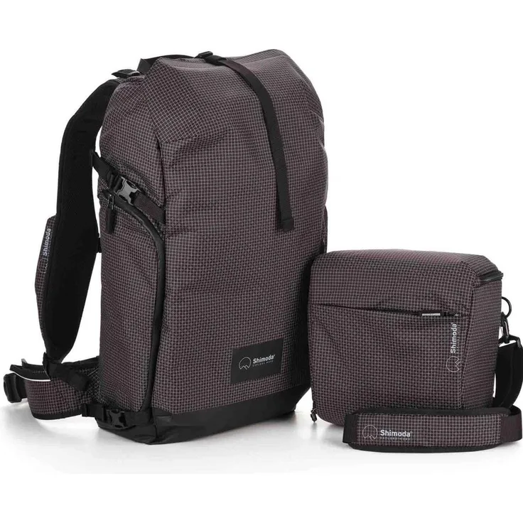 Shimoda Snuittas Toploader Medium, Kameratasche aus wasserabweisendem Nylongewebe mit anpassbaren Trennwänden, Schwarz