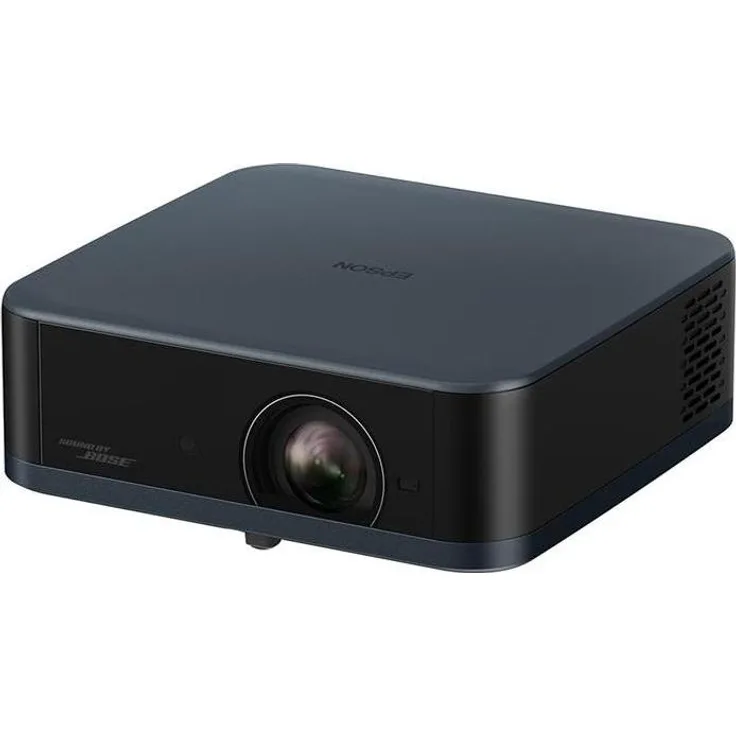 Epson Lifestudio Pop EF-62N, tragbarer Mini Beamer mit 700 lm, 3-LCD-Technologie, kabelloser WLAN-Übertragung, blau
