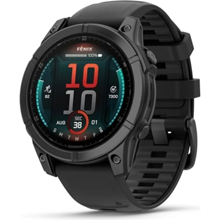 Garmin fēnix E 47mm Multisport-Smartwatch, 1,3" AMOLED Display, Topo-Karten, über 80 Sport-Apps, Music Pay – Bild 1