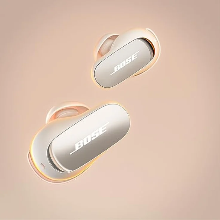 Bose QuietComfort Ultra kabellose Noise-Cancelling-Earbuds, Bluetooth-Earbuds für räumlichen Klang und mit erstklassigem Noise-Cancelling, Bluetooth-Earbuds für Sport, Weiß – Bild 2