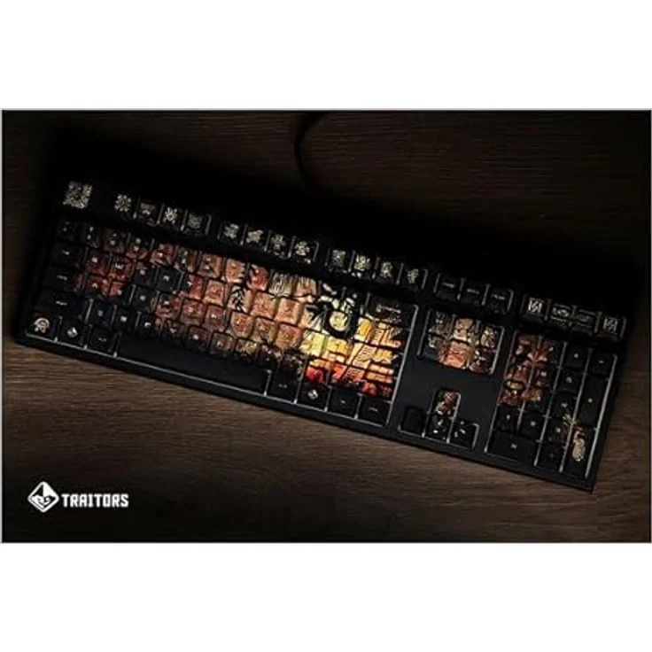 Traitors EL DORADO Keycap Set (US) - 109 PBT-Kunststoff Tastenkappen, nicht lichtdurchlässig – Bild 3